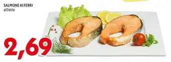 MEGA SALMONE AI FERRI offerta