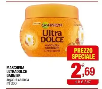 Iperal Garnier Maschera Ultradolce Argan E Camelia offerta