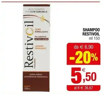 Iperal Restivoil Shampoo offerta