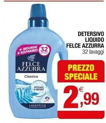 Iperal Felce Azzurra Detersivo Liquido offerta