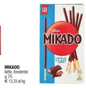 Mikado Latte, Fondente