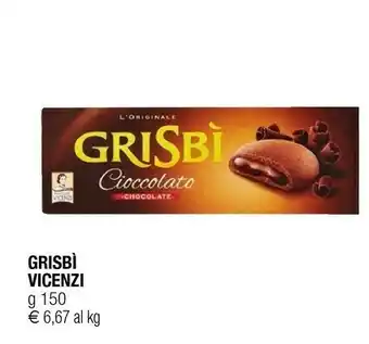 Matilde Vicenzi Grisbì Cioccolato 150 G(ml)