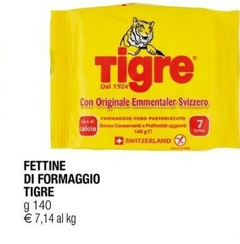 Tigre Fettine Di Formaggio