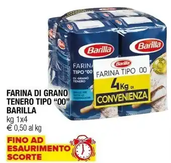 Iperal Barilla Farina Di Grano Tenero Tipo 00 offerta