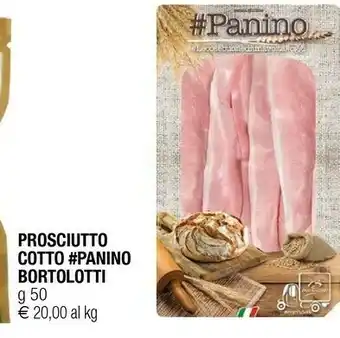 Iperal Bortolotti Prosciutto Cotto offerta