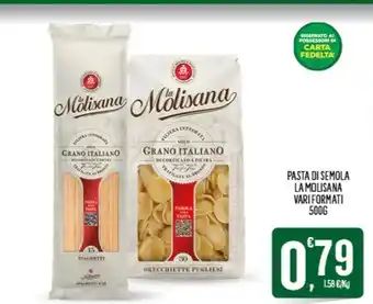 Despar PASTA DI SEMOLA LA MOLISANA VARI FORMATI offerta