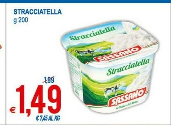 MD Discount Sassano Stracciatella 200 G(ml) offerta