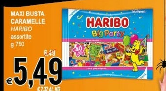 MD Discount Haribo Maxi Busta Caramelle offerta