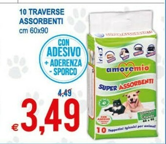 MD Discount 10 Traverse Assorbenti offerta