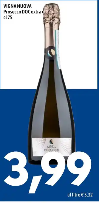MEGA VIGNA NUOVA Prosecco DOC extra cl 75 offerta