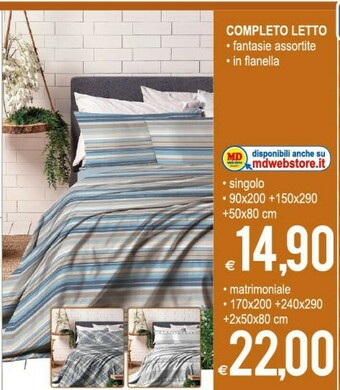 MD Discount Completo Letto offerta