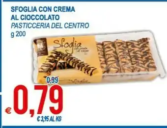 MD Discount Pasticceria del Centro Sfoglia Con Crema Al Cioccolato offerta