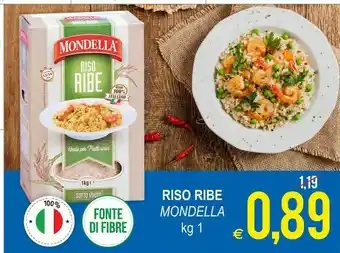 MD Discount Mondella Riso Ribe 1000 G(ml) offerta