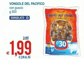 MD Discount Vongole Del Pacifico Con Guscio offerta