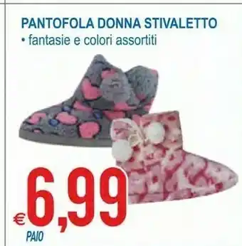 MD Discount Pantofole Donna Stivaletto offerta