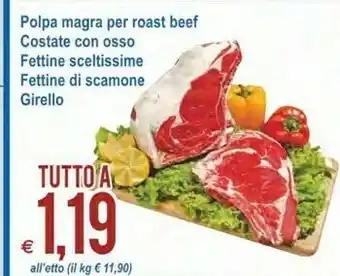 MD Discount Polpa Magra Per Roast Beef offerta