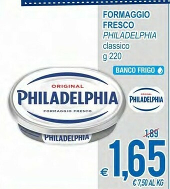 MD Discount Philadelphia Formaggio Fresco Classico offerta