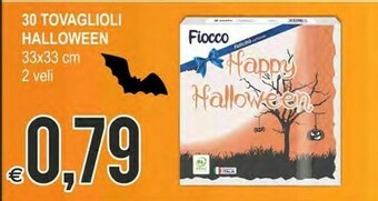 MD Discount 30 Tovaglioli Halloween offerta