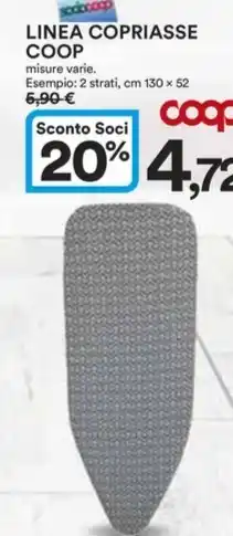 Ipercoop LINEA COPRIASSE COOP offerta