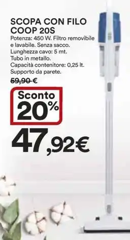 Ipercoop SCOPA CON FILO COOP 20S offerta