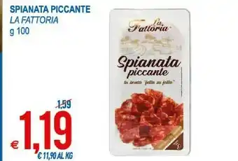 MD Discount La Fattoria La Fattoria - Spianata Piccante offerta