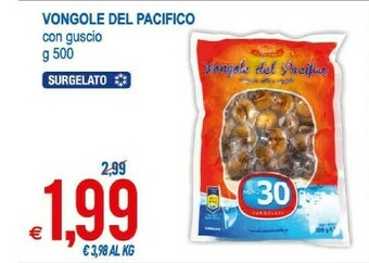MD Discount Vongole Del Pacifico Con Guscio offerta