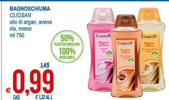 MD Discount Cliosan Bagnoschiuma offerta