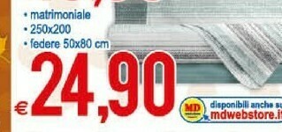 MD Discount Copripiumino Matrimoniale offerta