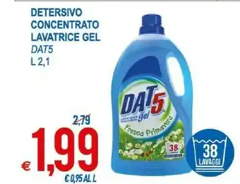 MD Discount Dat5 Detersivo Concentrato Lavatrice Ge offerta