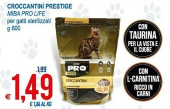 MD Discount Miba Pro Life Croccantini Prestige offerta