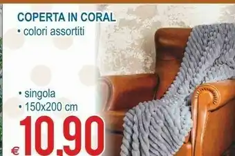MD Discount Coperta In Coral offerta