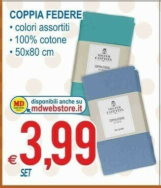 MD Discount Coppia Federe offerta
