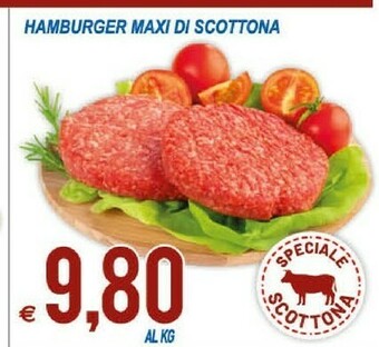 MD Discount Hamburger Maxi Di Scottona offerta