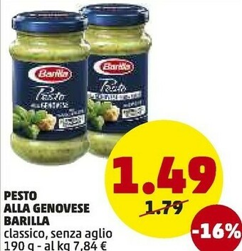 PENNY Barilla Pesto Alla Genovese 190 G offerta