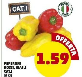 PENNY Peperoni Rossi/ Gialli offerta