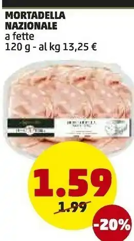 PENNY Mortadella Nazionale offerta