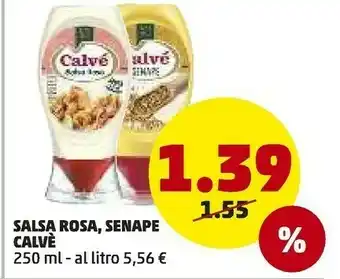 PENNY Calvè Senape 250 G(ml) offerta