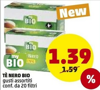 PENNY My Bio Te Nero offerta