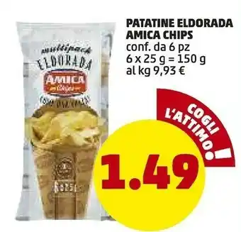 PENNY Amica chips Patatine Eldorada offerta