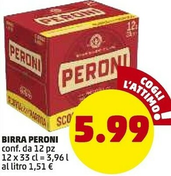 PENNY Peroni Birra 330 G(ml) offerta