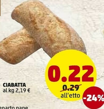 PENNY Ciabatta offerta