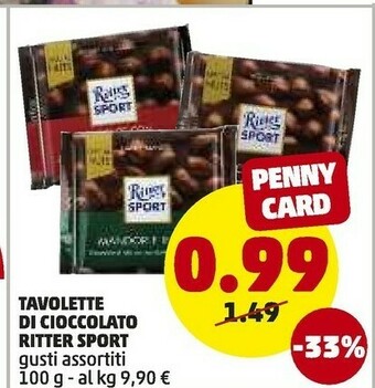 Ritter sport Tavolette Di Cioccolato