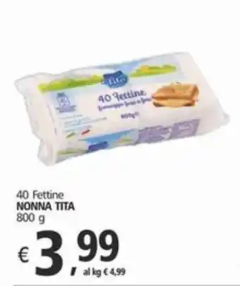 Alter Discount 40 Fettine NONNA TITA 800 g offerta