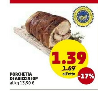 PENNY Porchetta Di Ariccia Igp offerta