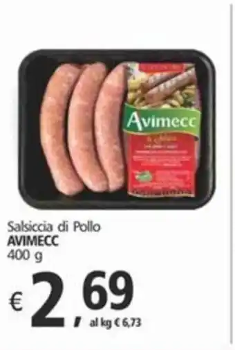Salsiccia di Pollo AVIMECC 400 g