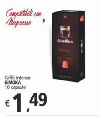 Alter Discount Caffè Intenso GIMOKA 10 capsule offerta