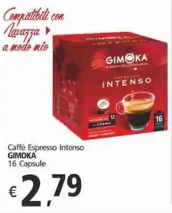Alter Discount Caffe Espresso Intenso GIMOKA 16 Capsule offerta