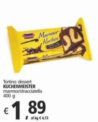 Tortino dessert KUCHENMEISTER marmor/stracciatella 400 g