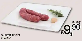 Famila Market SALSICCIA RUSTICA DI SUINO offerta