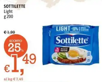 Famila Market SOTTILETTE Light g 200 offerta